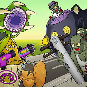 Mutant Plants Vs Zombie - free online Action game at Isnfwin